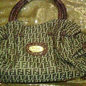 Fendi Zucca FF Bag NWT Vintage
